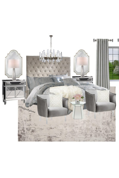 Glam Bedroom Designs