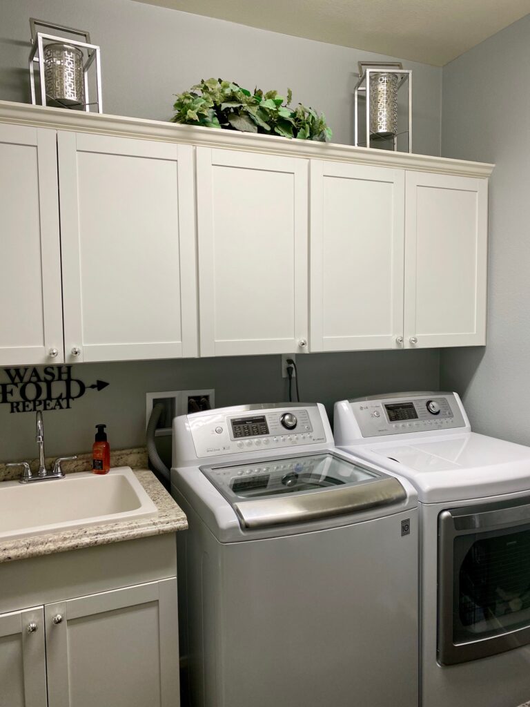 Laundry Room Update home decor - Designs by Jeana