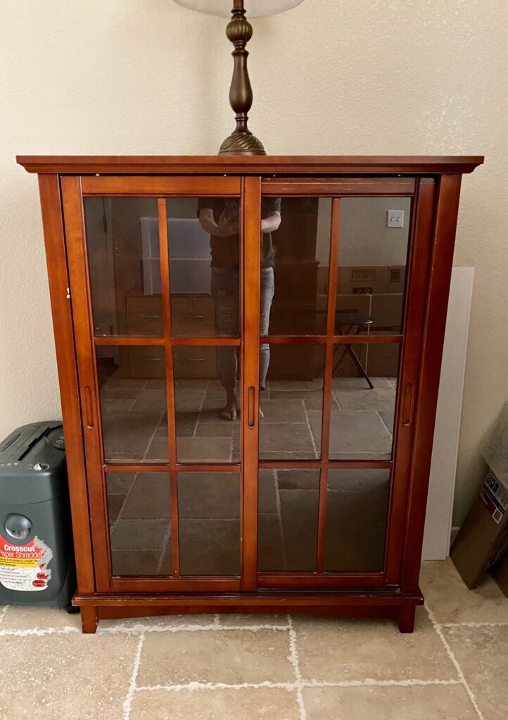 Glam on sale china cabinet